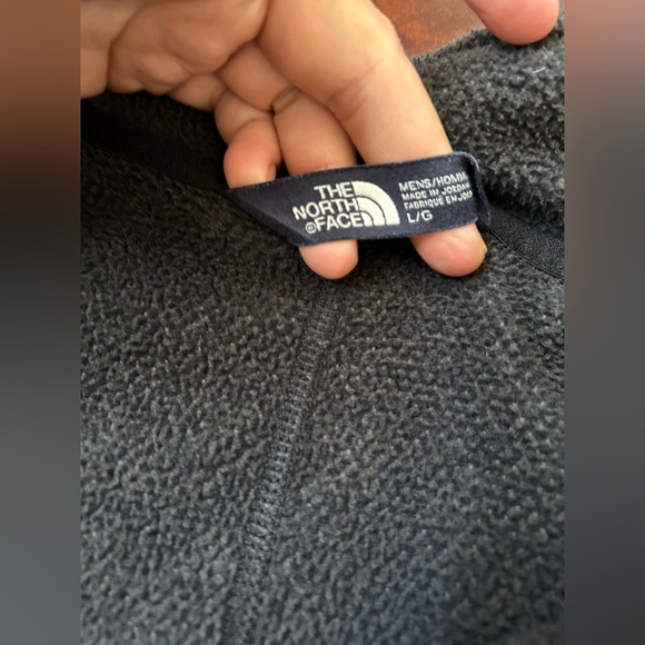 The North Face Men's Charcoal Zip-Up Sweater - Picture 6 of 11